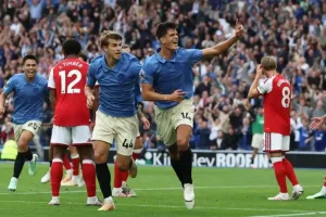 Arsenal Hancur di Kandang Brighton, Tumbang 0-3 dan Telan Kekalahan Perdana Liga Inggris