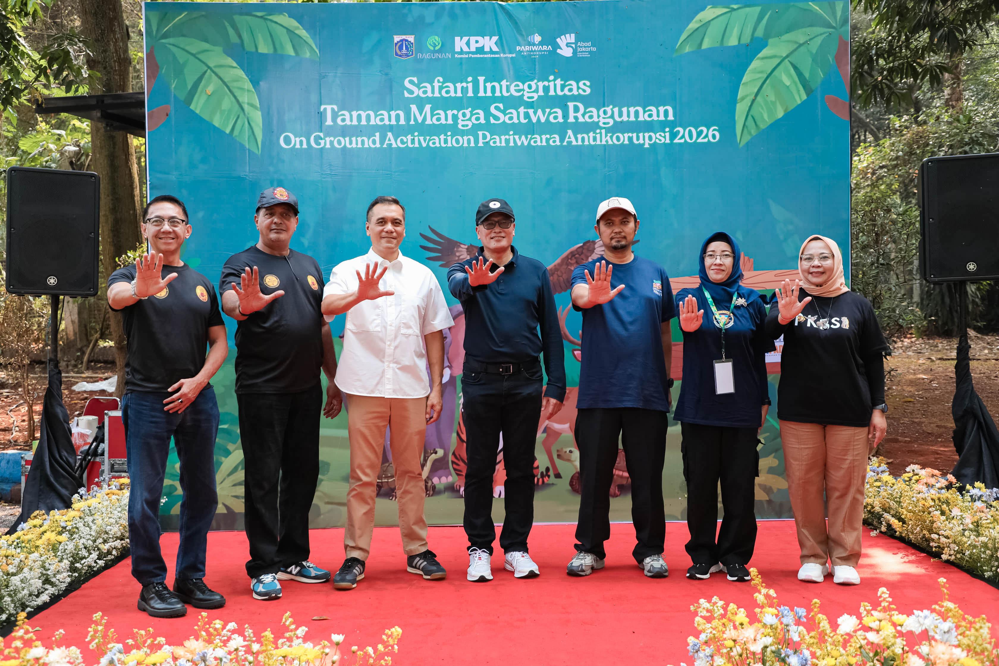Pemprov DKI dan KPK Kenalkan Nilai Integritas kepada Pelajar di Ragunan