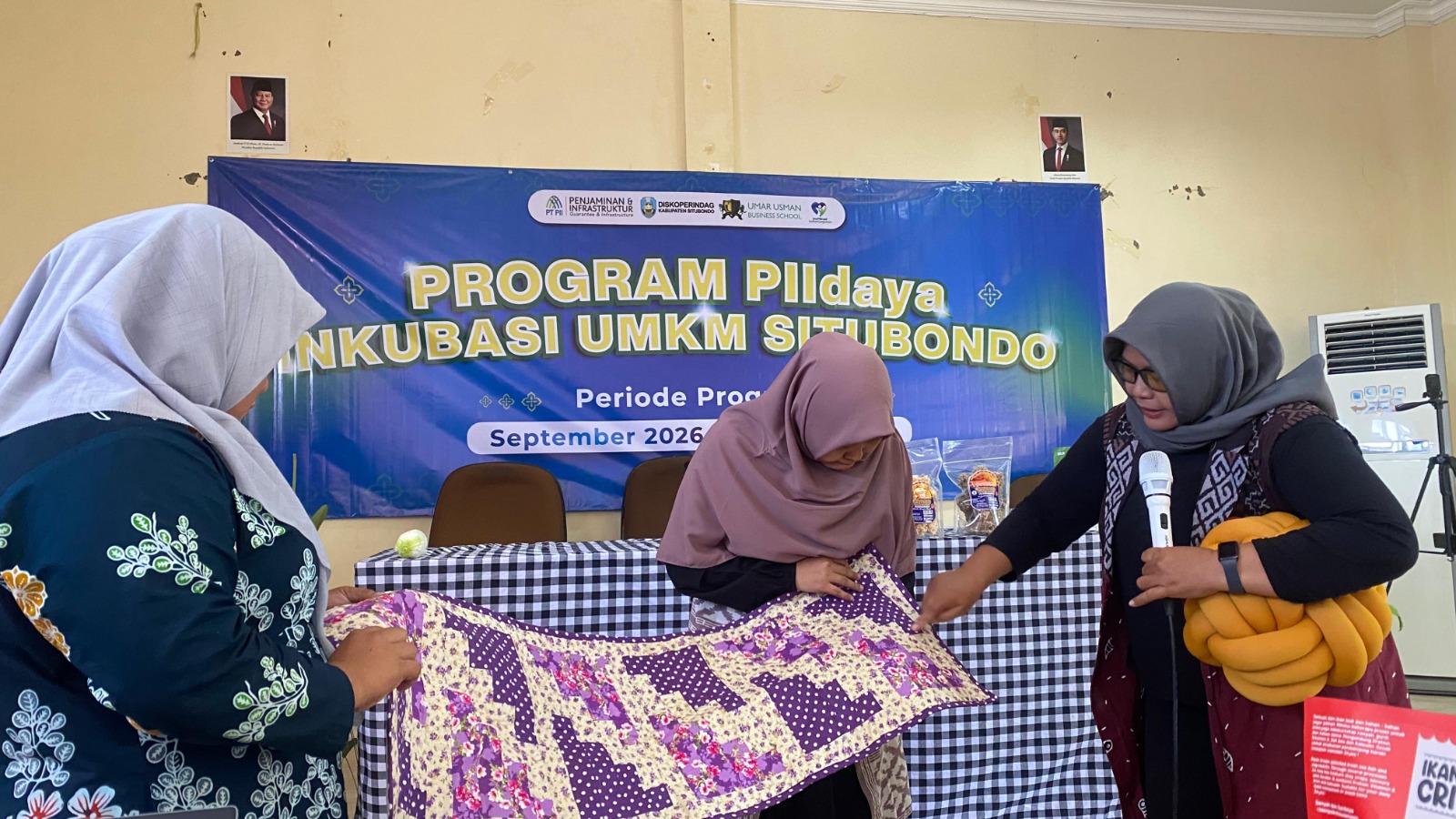 PT PII dan Kampus Bisnis Umar Usman Dampingi 15 UMKM Situbondo