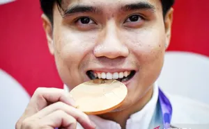 Seraf Naro dan Perjuangan Satu Setengah Bulan Menuju Perunggu