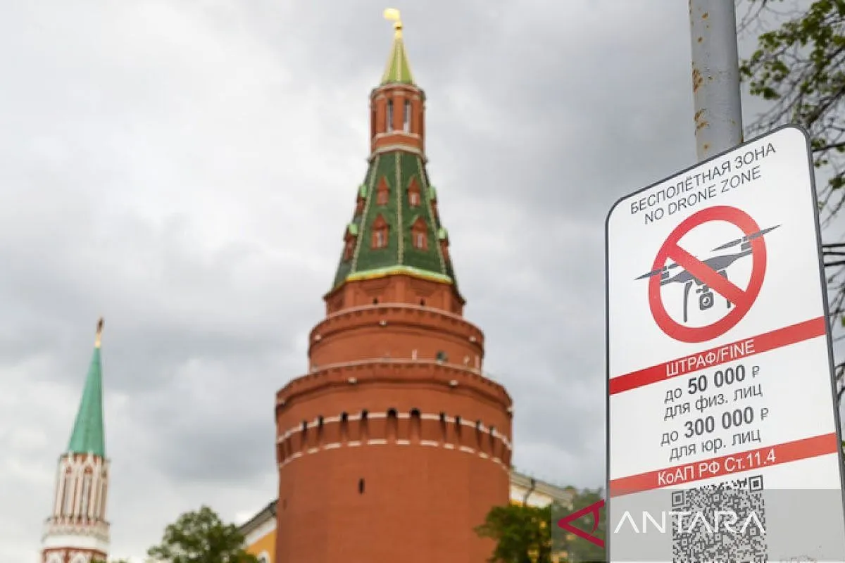 Serangan Drone Besar-Besaran Guncang Moskow, Rusia Beberkan Aksi Ukraina
