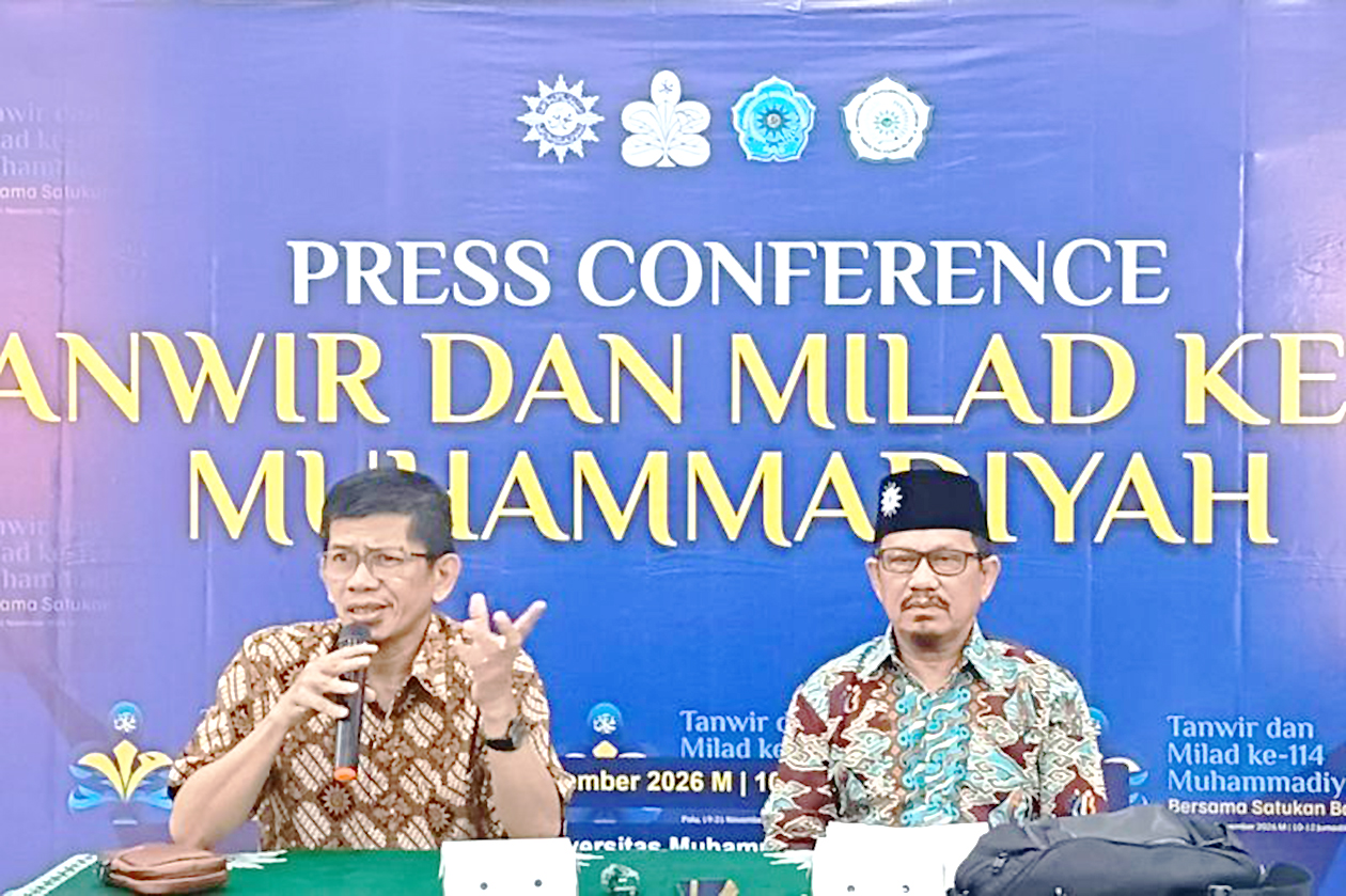 Tanwir Muhammadiyah 2026 di Palu Bakal Rancang Program Jangka Panjang 25 Tahun