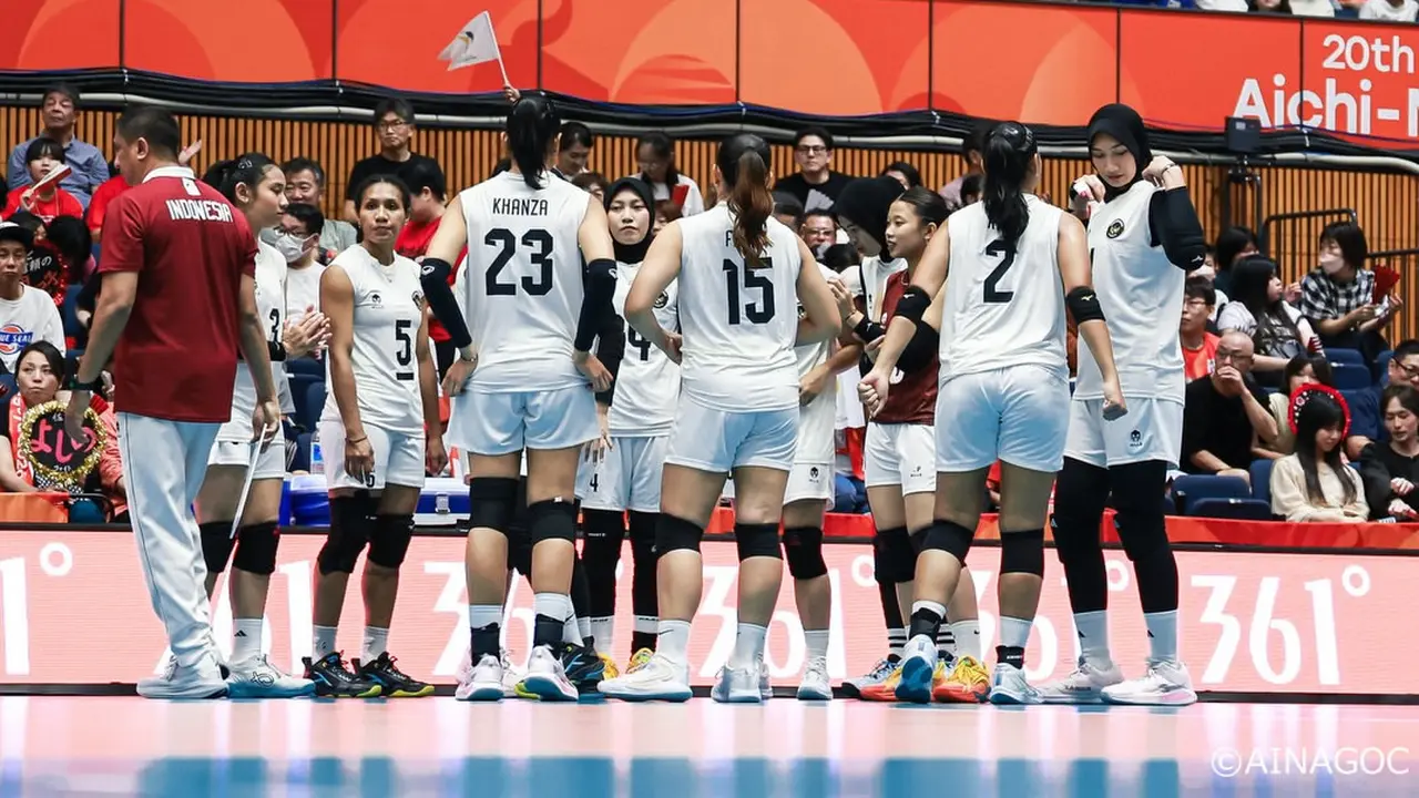 Tim Bola Voli Putri Indonesia Gagal ke Semifinal Asian Ga...