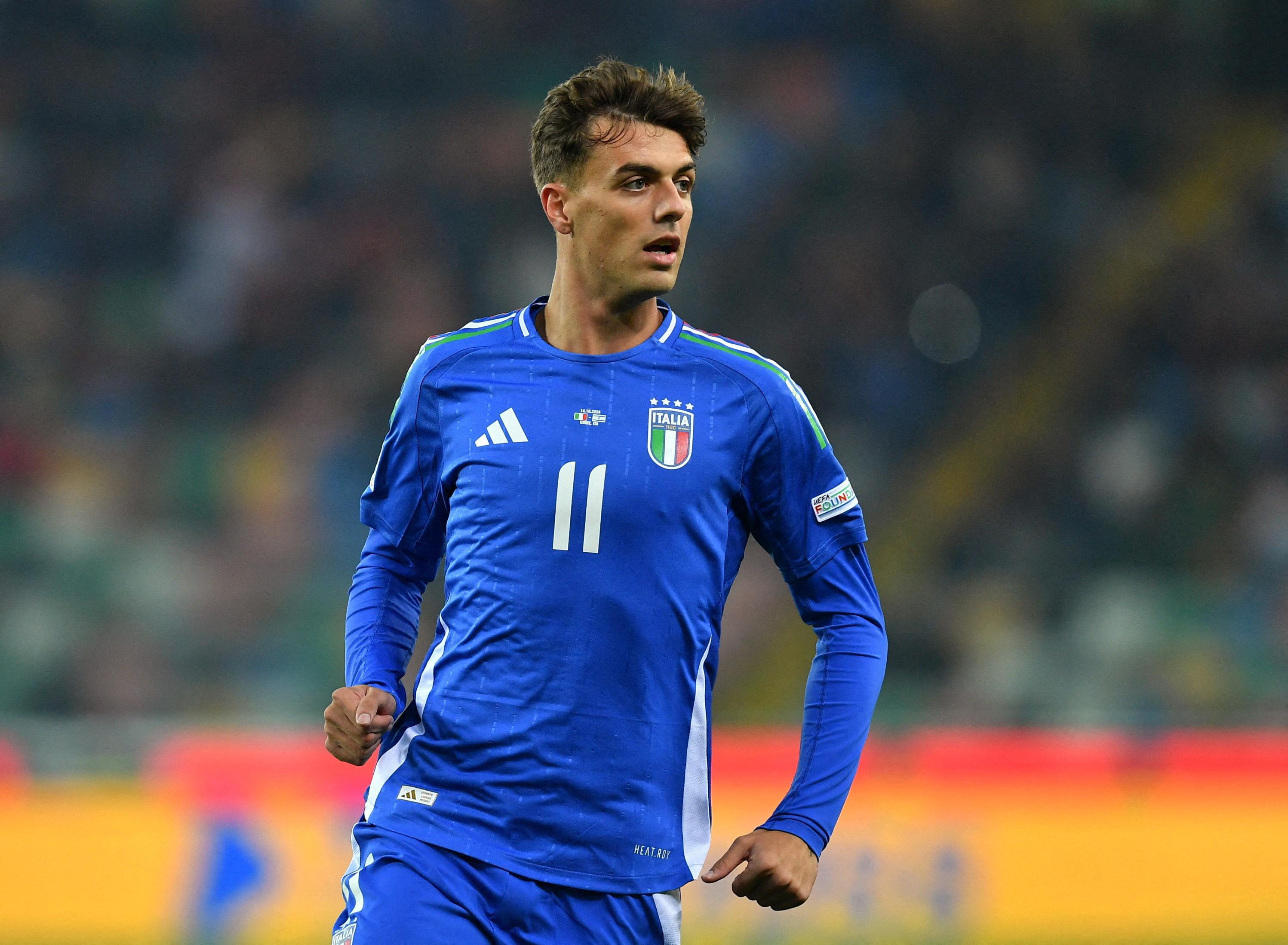 Striker Timnas Italia Daniel Maldini Negatif Narkoba Usai Kecelakaan Mobil di Milan