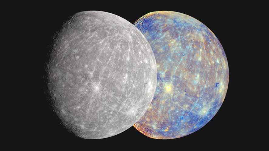Jejak Tumbukan Komet dan Asteroid Ungkap Penyusutan Merku...