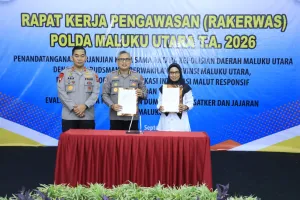 Perkuat Saluran Aduan Masyarakat, Polda Maluku Utara dan Ombudsman Tandatangani PKS
