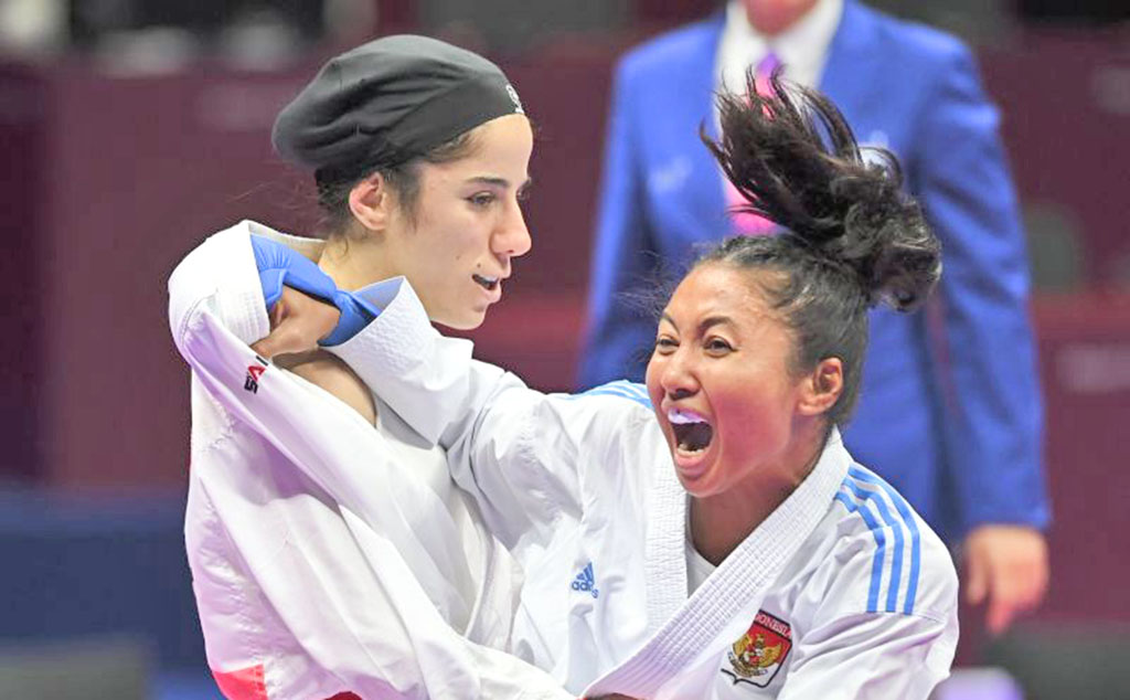Tampil Maksimal, Cok Istri Raih Perunggu Karate Asian Games 2026