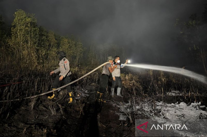 Karhutla Ancam Area RS Sambang Lihum, Begini Langkah Cepat Polda Kalsel