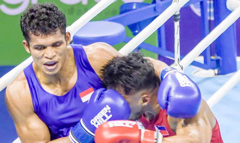 Petinju Indonesia Muskita Maju ke Perempat Final Asian Ga...