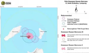 Bagaimana Bisa Muncul Dua Pulau Baru di Sekitar Krakatau Pascaerupsi Menerus? Ini Penjelasan Badan Geologi