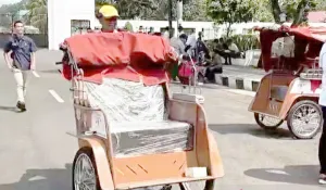 Gratis dari Presiden Prabowo, 220 Becak Listrik Siap Meluncur di Karawang, Intip Syarat Penerimanya