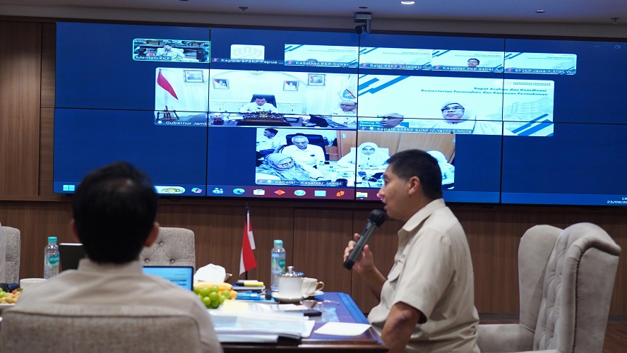 Menteri PKP Perkuat Koordinasi Percepat Program Bedah Rumah