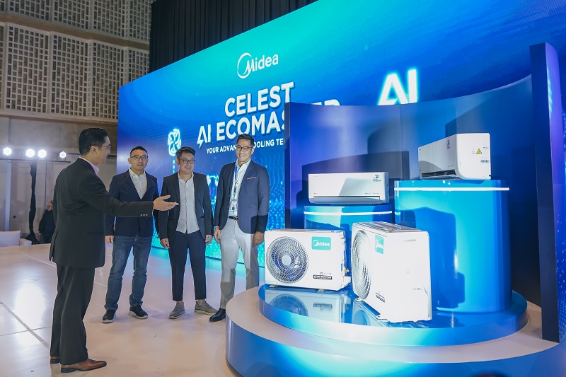 Midea Celest Inverter AC Berteknologi AI dengan Fitur Pen...