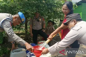Penyaluran Bantuan 7.000 Liter Air Bersih untuk Warga Musi Banyuasin