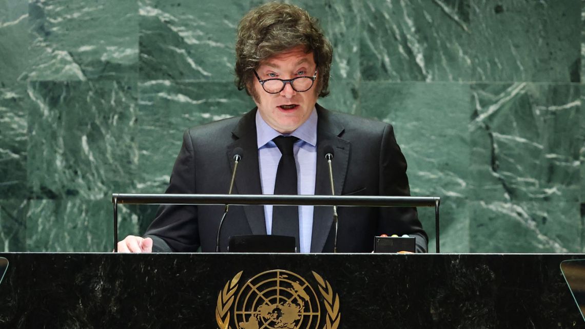 Presiden Argentina Javier Milei Sebut PBB sebagai Organis...