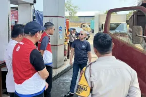 PT Pertamina Bersama DPRD Babel Tinjau Stok Biosolar di SPBU Nibung