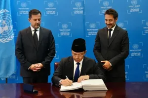 Indonesia Tandatangani Konvensi Siber Pertama PBB di New York