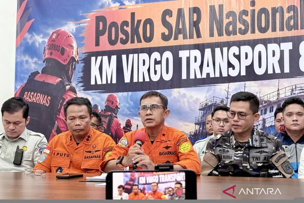 Pencarian Korban KM Virgo, Basarnas Perkirakan 93 Orang M...