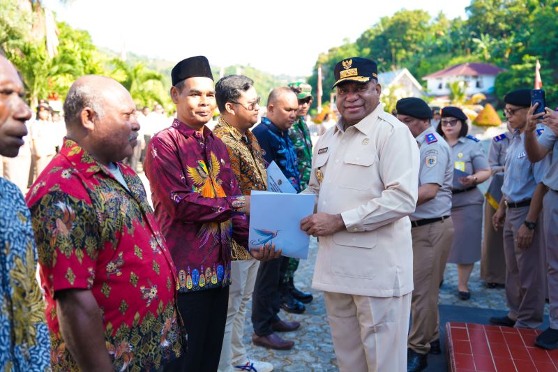 Gubernur Papua Dorong Layanan Pertanahan Menjangkau Pelosok