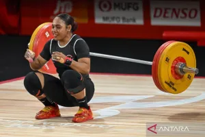 Lifter Putri Indonesia Natasya Beteyob Mulai Gaspol, Kualifikasi Olimpiade Jadi Sasaran