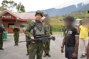 Mendadak 4 Anggota OPM Puncak Jaya Serahkan Senjata, Ternyata karena Alasan Ini