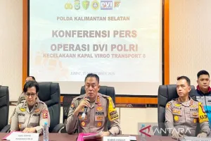 Pasca Tragedi KM Virgo, Polda Kalsel Buka Layanan Trauma Healing untuk Keluarga Korban