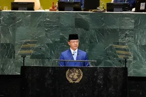 Di Sidang Umum PBB, Indones...