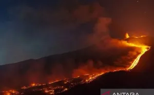 Gunung Etna di Italia Meletus Lagi, Bandara Catania-Fontanarossa di Sisilia Ditutup