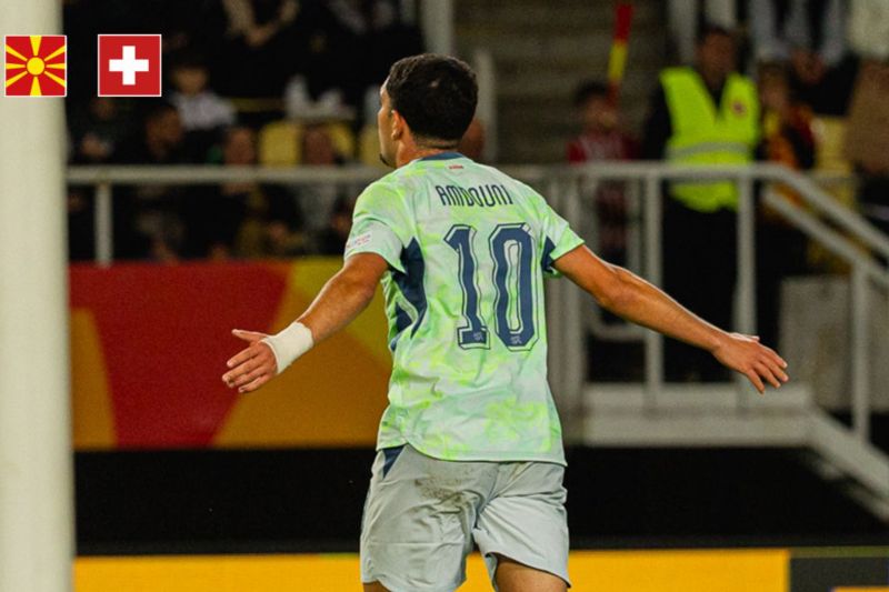 Hasil UEFA Nations League: Swiss Permalukan Makedonia Uta...