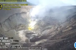 Usai Gempa Vulkanik Gunung Lokon Naik, Warga Diimbau Patuhi Rekomendasi 
