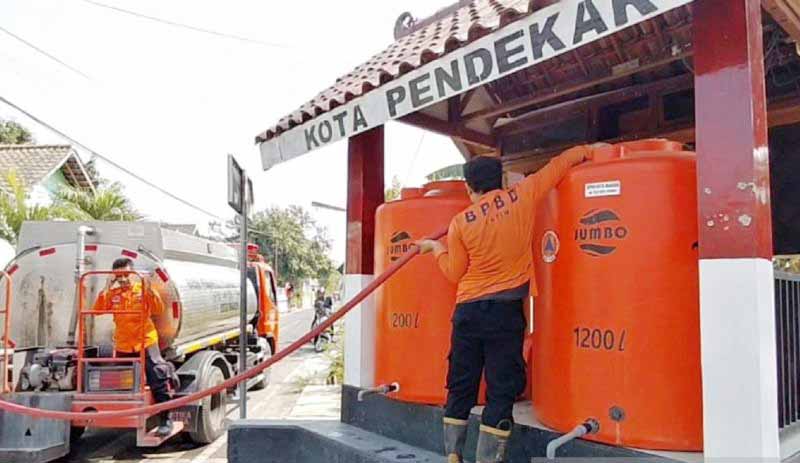 Alami Kekeringan Sumur, 21 KK di Kota Madiun Dapat Bantua...