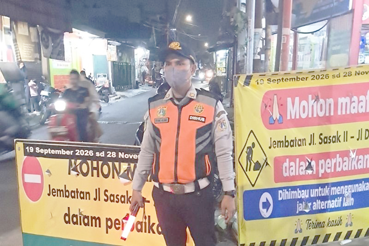 Awas Terjebak Macet Parah, Jalan Sasak II Kebon Jeruk Ditutup Total, Ini Rute Alternatifnya