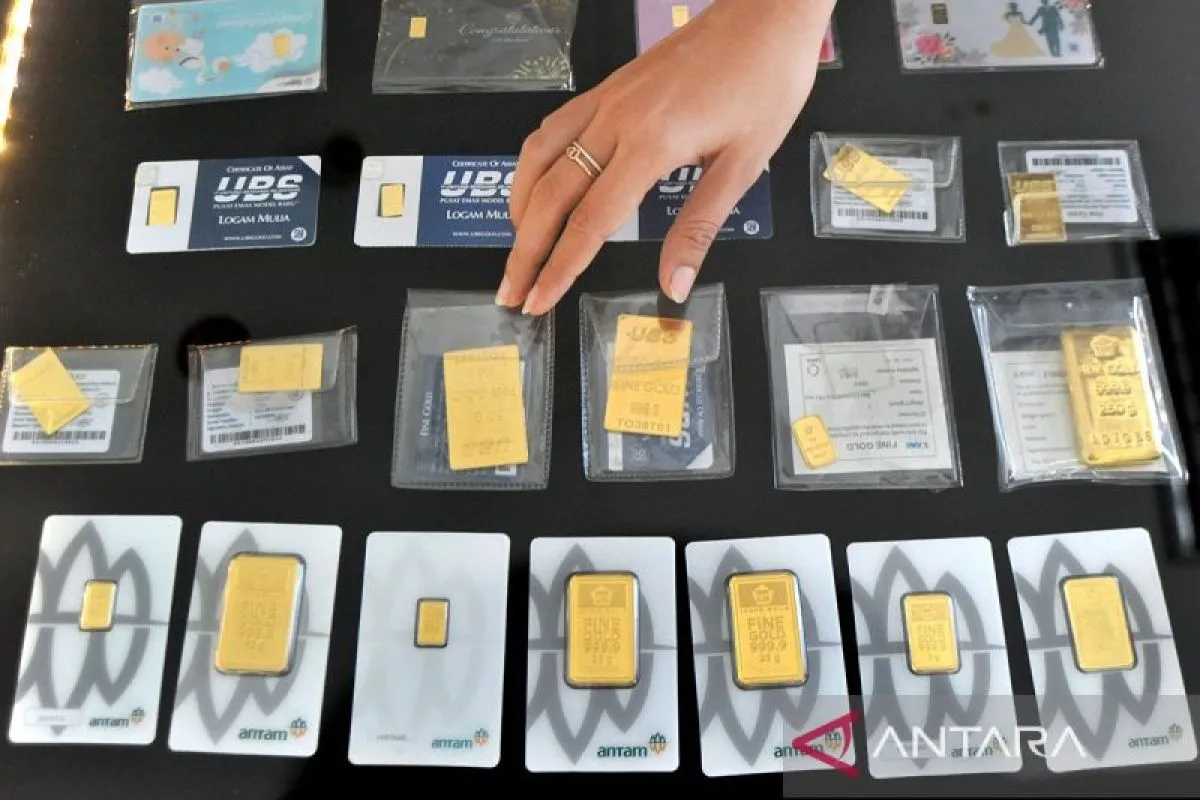 Berikut Daftar Harga Emas Galeri24, Antam, dan UBS di Pegadaian pada Senin Ini
