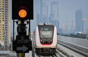LRT Jakarta Makin Ramai, Danantara Disiapkan Dukung Perpanjangan Rute