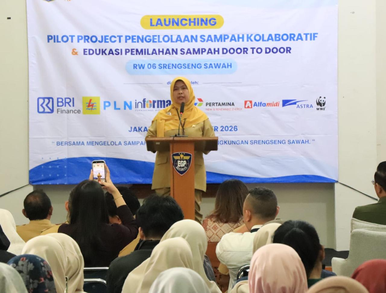 RW 06 Srengseng Sawah Jadi Pilot Project Pengelolaan Sampah Jakarta