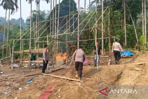 Tambang Emas Ilegal Dibabat! Polisi Musnahkan Sarana PETI di Sungai Batang Tebo