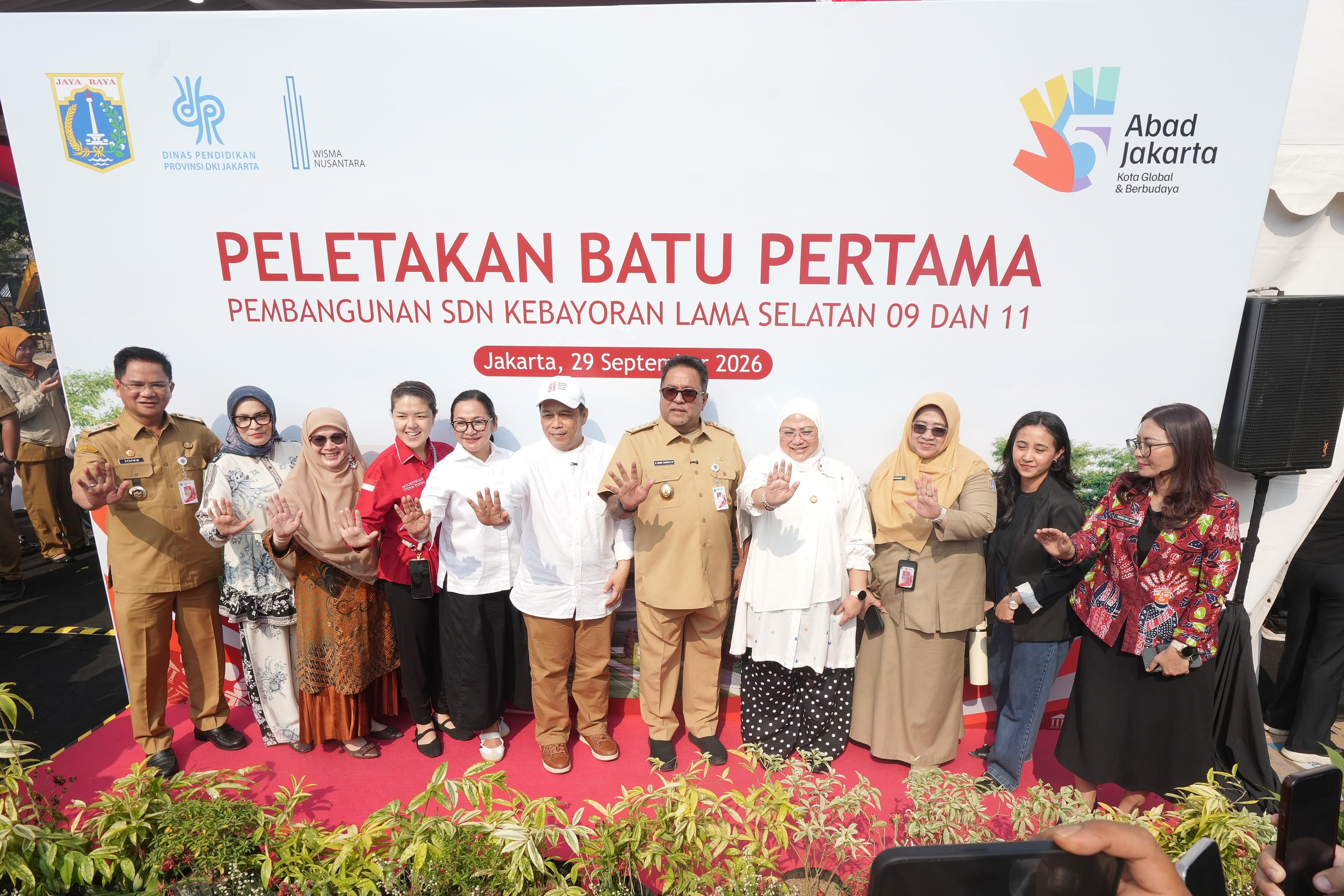 Pemprov DKI Bangun Dua SD di Kebayoran Lama, Rampung Agustus 2027