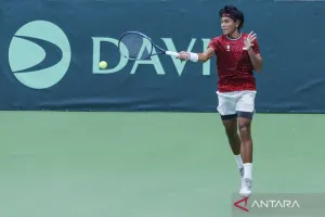 Rifqi Fitriadi Melaju ke Putaran Ketiga usai Singkirkan Petenis Pakistan 