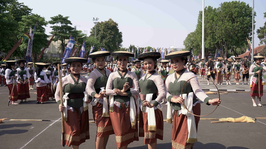 Tari Lajur Caping Kalo Catat Rekor MURI, Warisan Budaya K...