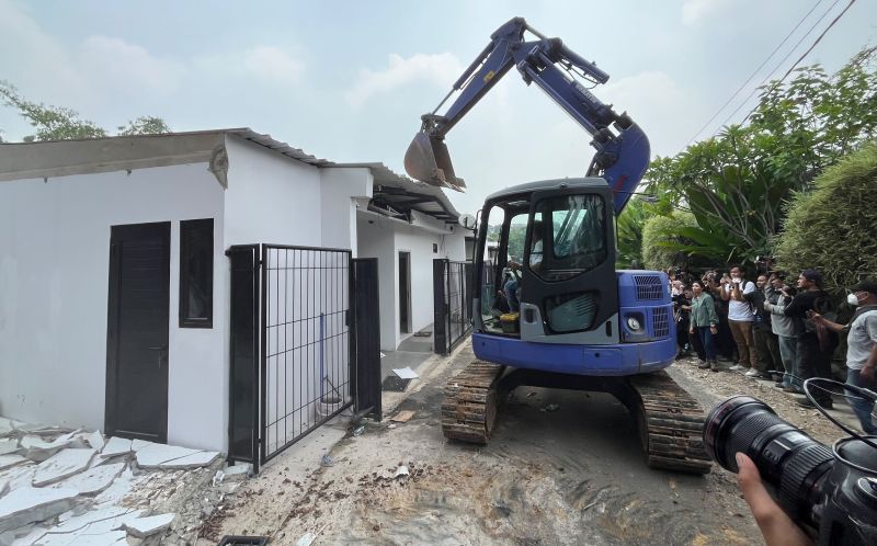 10 Unit Fasilitas Sekelas Apartemen di Lapas Cibinong Dibongkar