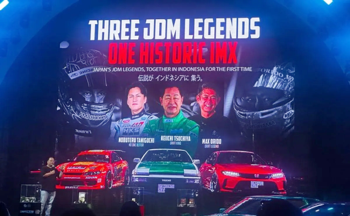 3 Legenda Drifter Jepang Bersatu untuk Pertama Kalinya, S...