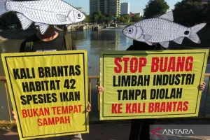 Air Sungai Brantas Berubah Warna, Pemkot Malang Bergerak Cepat Cari Penyebabnya