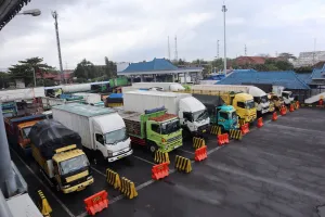 Arus Truk Logistik Meningkat di Ketapang–Gilimanuk, ASDP Percepat Penguraian Antrean  