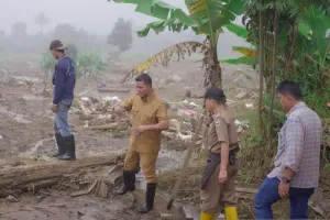 Bupati Solok Instruksikan Percepatan Pemulihan Sawah Warga Terdampak Banjir Bandang
