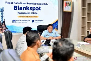 Dinas Kominfo Sumut Minta Kabupaten/Kota Mutakhirkan Data Blank Spot