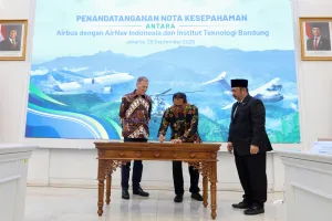 Dorong Efisiensi dan Keberlanjutan Ruang Udara Indonesia, AirNav Indonesia dan Airbus Teken MoU