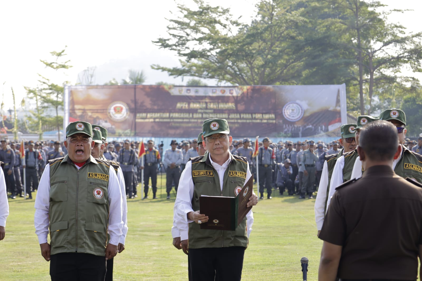 Kajati Teguh Subroto Pimpin Aslinmas Jateng, 243.543 Satlinmas Diperkuat untuk Lindungi Masyarakat