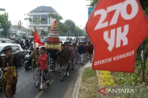 Kota Yogyakarta Genap 270 Tahun, Karnaval Pelajar Hadir dengan Aksi Meriah