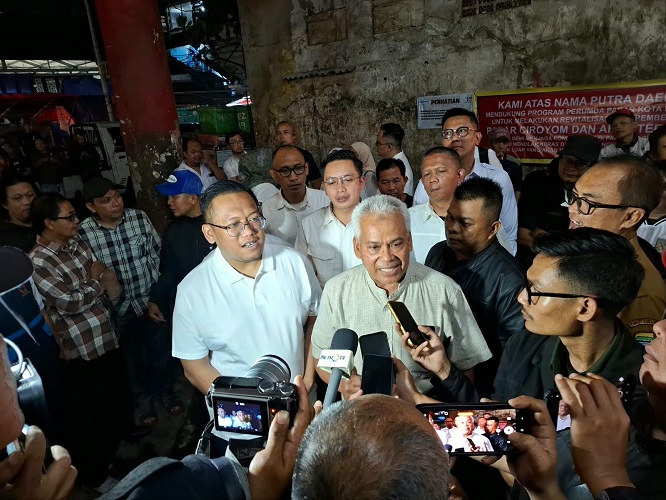 Pedagang Minta Revitalisasi Pasar Ciroyom Diakselerasi