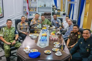 Pemkot Sambut Kapolresta Bogor Kota yang Baru